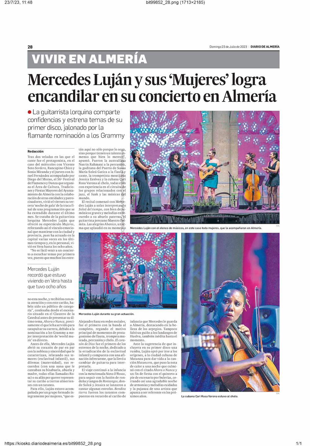 230723 Cultura-Festival Flamenco Mercedes Lujan (Diario) copia